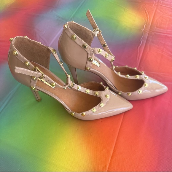 Taupe Halogen Heels - Picture 2 of 5